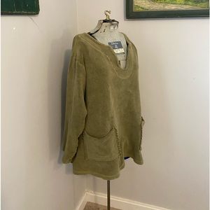 Blue Fish clothing cozy Terry sweatshirt